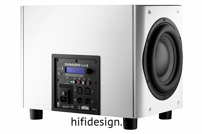 �������� dynaudio sub 6 white satin