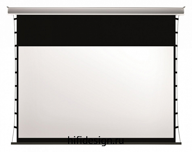 ����� kauber blue label tensioned bt cinema 131" gray pro